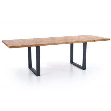 Masa extensibila Perez stejar - L160/250xl90xh76 cm