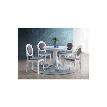 Masa Rotunda Gomez, Ø90x76 cm, Alba