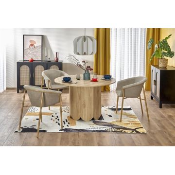 Masa rotunda Hugo – ø120 / h76 cm