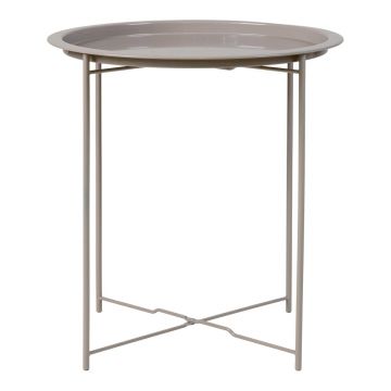 Măsuță auxiliară rotundă din metal ø 47 cm Bastia – House Nordic