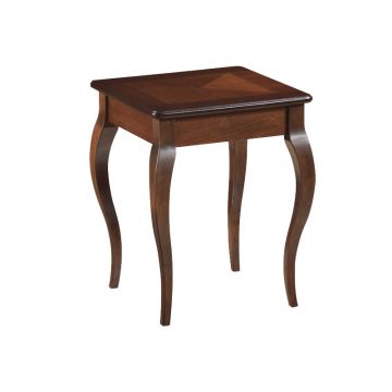 Masuta cafea Padova C nuc inchis - L45 x l45 x h55 cm