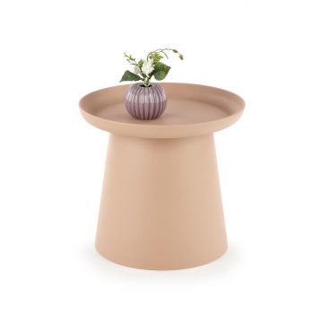 Masuta de cafea Alexis roz – H46 cm