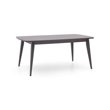 Masa extensibila din pal si lemn Hector Stejar Antracit, L180-230xl90xH78,2 cm Masa extensibila din pal si lemn Hector Stejar Antracit, L180-230xl90xH78,2 cm