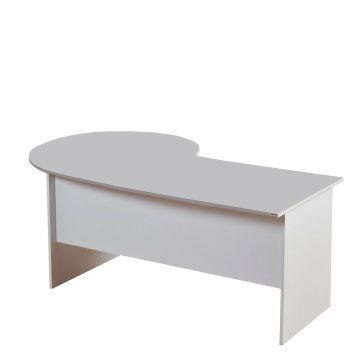 Birou Kristal, culoare alb