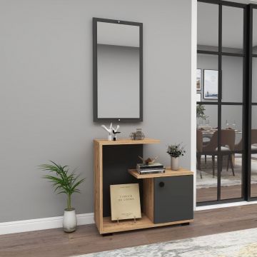 Bufet Hol Meftun cu Oglinda, 72 x 80 x 30 cm