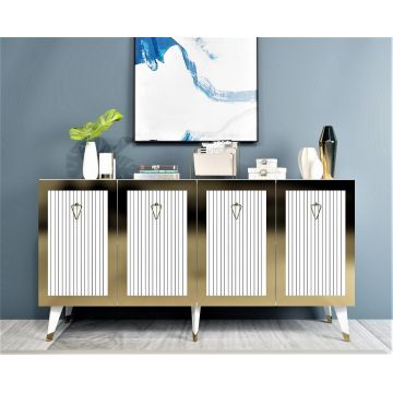 Consola Nevzat cu 4 Usi, 150 X 80 X 40 Cm