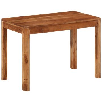 Masa bucatarie 110x60x76 cm lemn masiv acacia finisaj tip miere