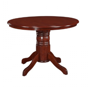 Masa de luat masa, rotunda, castanie, diametru 106 cm, TABLOS