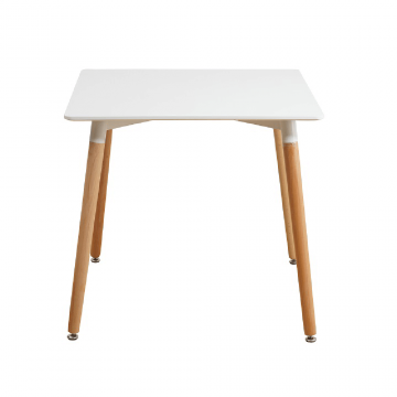 Masa dining, alb/fag, 70x70 cm, DIDIER 3 NEW