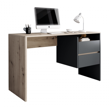 Masa PC, beton/alb mat, TULIO