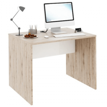 Masa pentru calculator, San Remo/alb, RIOMA TYP 12