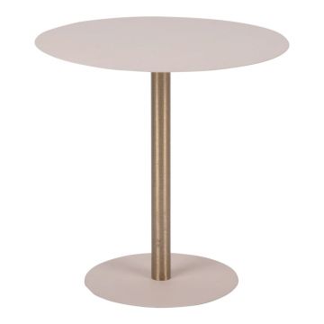 Măsuță auxiliară rotundă din metal ø 50 cm Dex – Leitmotiv