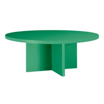 Măsuță de cafea verde rotundă ø 80 cm Pausa – Really Nice Things