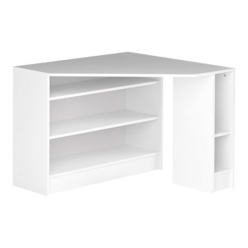 Birou cu blat alb 94x94 cm Plan – TemaHome