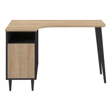 Birou cu blat cu aspect de lemn de stejar 67x120 cm Nook – TemaHome
