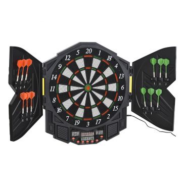Dartboard electronic digital + 12 darts 8 jucători
