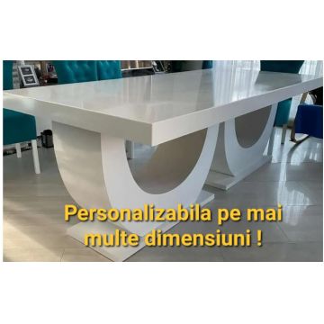 MASA FIXA DENI 2, ALBA 240 CM LUNGIME