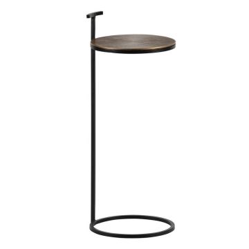 Măsuță auxiliară rotundă din metal 26x26 cm Position – WOOOD