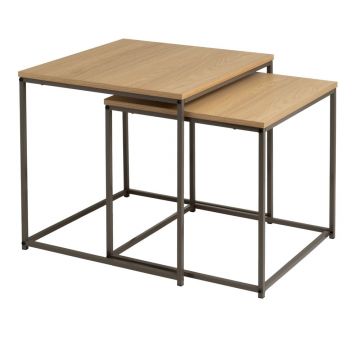 Măsuțe auxiliare 2 buc. 50x50 cm – Casa Selección