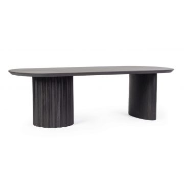 Masuta de cafea Orissa, Bizzotto, 130 x 65 x 40 cm, lemn de mango, negru Masuta de cafea Orissa, Bizzotto, 130 x 65 x 40 cm, lemn de mango, negru