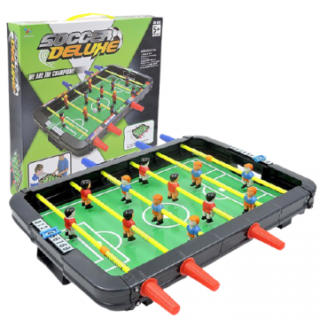 Masuta Foosball Klausstech, 6 Manere, 12 Jucatori, Tabela De Scor, Distractiv, Negru