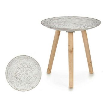 Masuta de cafea Spirals, Gift Decor, 40 x 40 x 39 cm, lemn