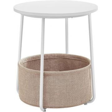 Masa de cafea, Vasagle, Maro Rustic, LET223W10, 45 x 45 x 50 cm