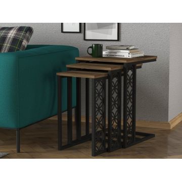 Masuta Auxiliara Klark - Walnut