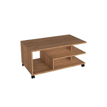 Masuta de cafea Jayper roaba stejar melaminat 90x50x40cm