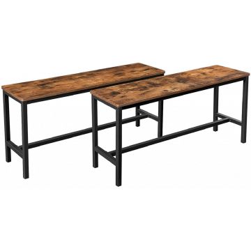Set 2 Banci Vasagle, 108x33.5x50cm