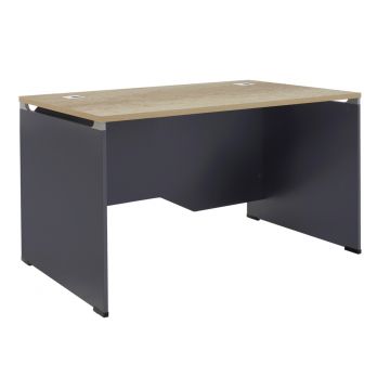 Birou Lotus, Pakoworld, 120x80x75 cm, PAL malaminat, maro/antracit