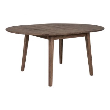 Masă de dining extensibil Metz 118x75x118 - 158 cm