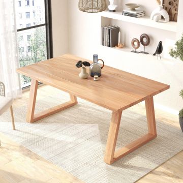 Masa Sufragerie Bucatarie Lemn Lux, 140 - 160 - 180 x 75 x 80 cm