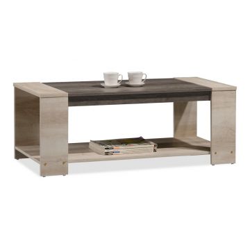 Masuta de cafea Olympus, Pakoworld, 110x51x42.5 cm, PAL melaminat, castillo/toro