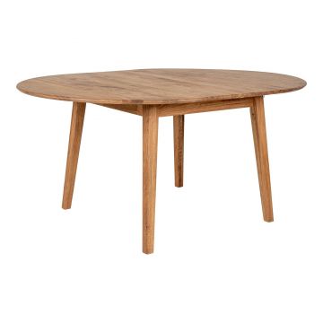 Masă de dining extensibil Metz 118x75x118 - 158 cm