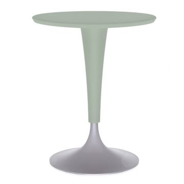 Masa Kartell Dr. NA design Philippe Starck d60cm h73cm verde
