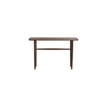 Masă consolă maro din lemn masiv de acacia 30x120 cm Qiano – Light & Living