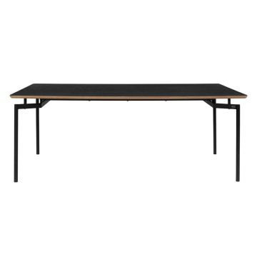 Masă de dining neagră 100x200 cm Alto – Støraa