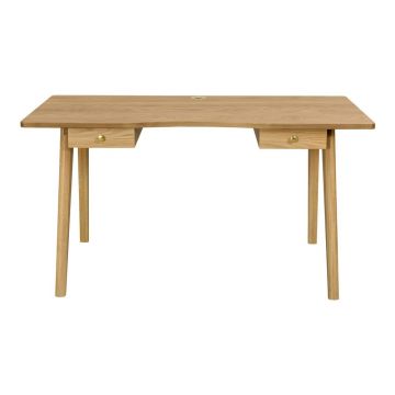 Birou cu aspect de lemn de stejar 70x140 cm Nice – Woodman
