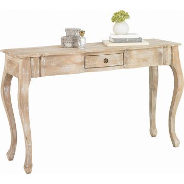 Consolă din lemn, 130/40/80 cm