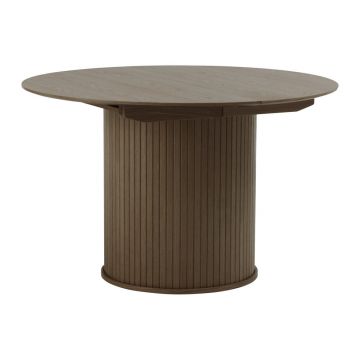 Masă de dining rotundă extensibilă ø 120 cm Nola – Unique Furniture