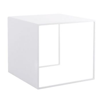 Măsuță de cafea albă din metal 50x50 cm 2Wall – CustomForm
