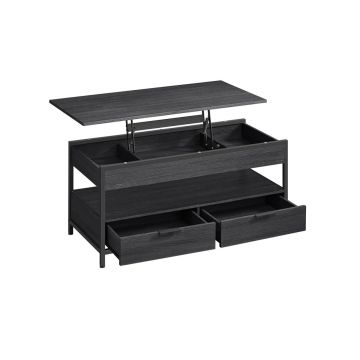 Masuta de cafea extensibila Vasagle Gri 100x50x48 cm