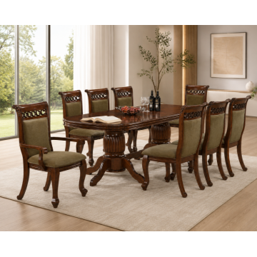 Set masa AC3269T cu 8 Scaune Antique Cherry