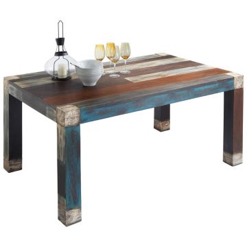 Masă din lemn, 160/100/77 cm,