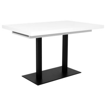 Masă din material pe bază de lemn, 120/80/75 cm,