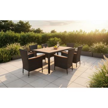 Set Masă Și Scaune Grădină