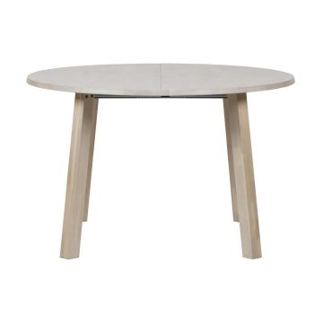 Masă dining extensibilă WOOOD Lange, ⌀ 120 cm
