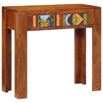 Gossi consola 80x35x75 cm din lemn masiv de salcam