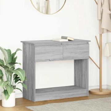 Gossi consola cu sertare gri sonoma 85,5x38,5x74,5 cm